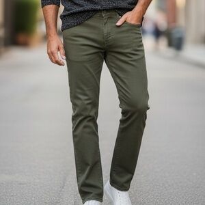 Daniel Crémieux Le Définitif Pantalon Homme Beige Plissé Coton Khakis